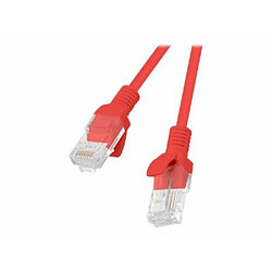 Lanberg Patchcord kat.6a 1,5M czerw PCF6-10CC-0150-