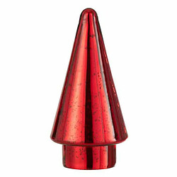 Paris Prix Sapin de Noël en Verre Led 19cm Rouge