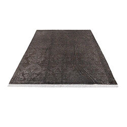 Avis Vidal Tapis de laine 244x170 brun Darya