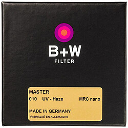 Avis B+W UV-Haze #010 MRC MASTER (60 mm) Filtre