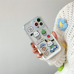 Avis GUPBOO Étui pour iPhone12 Planche à roulettes Pacha Dog Cute Phone Case Bracket Silicone