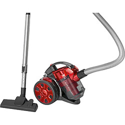 Aspirateur Cyclonique sans Sac, filtre HEPA, Classe Énergétique A, 700, Rouge, Clatronic, BS 1308 pas cher