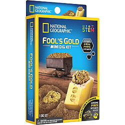 National Geographic Us Ensemble National Geographic - Fool's Gold - Extraire l'or des fous (Impulse Mini Dig Fool's Gold)