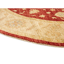 Avis Vidal Tapis de laine 200x199 rouge Kaizar