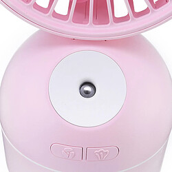 Avis 8W 5V Extérieur Portable Mini Climatiseur Refroidisseur Summer Artic Ventilateur De Refroidissement Humidificateur de Pulvérisation ROSE