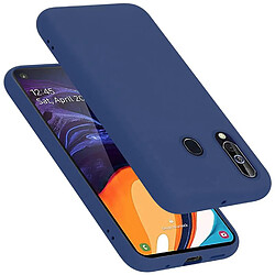 Cadorabo Coque Samsung Galaxy A60 / M40 Etui en Bleu