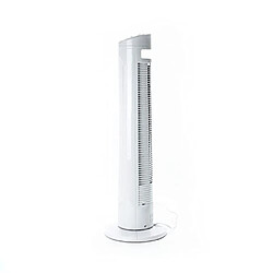 Ventilateur de Tour d'État / Ventilateur Oscillant Portable de 32 Pouces / Ventilateur de Tour à Angle Réglable à 3 Vitesses / Blanc / S29TOWERFAN1PKB pas cher