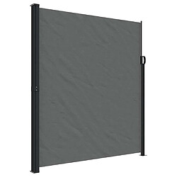 vidaXL Auvent latéral rétractable anthracite 220x500 cm