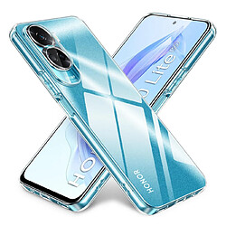 Htdmobiles Coque pour Huawei Honor 90 Lite 5G - housse etui silicone gel fine + film ecran - TRANSPARENT TPU