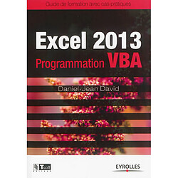 Excel 2013 : programmation VBA - Occasion