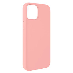 Avizar Coque iPhone 13 Mini Finition Soft-touch Silicone Semi-rigide rose