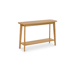 ICONIK INTERIOR Console en bois de style scandinave - Paty Bois naturel