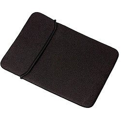 Pouch for 12.5"" Notebooks Black Neoprene without zipper eSTUFF