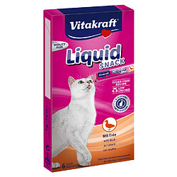 Friandises Liquid Snack au Canard + Beta-Glucanes pour Chat - Vitakraft - 90g