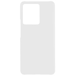 Coque en TPU anti-rayures, caoutchouté brillant, anti-traces de doigts pour votre Vivo iQOO 10 5G - blanc