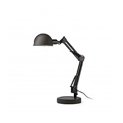 faro Lampe de bureau noire Baobad 1 ampoule