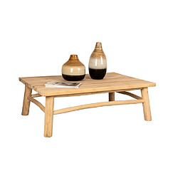 Aubry Gaspard Table basse en teck - Arthur.