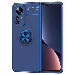 Coque en TPU anti-rayures avec béquille bleu pour votre Xiaomi 12 Pro