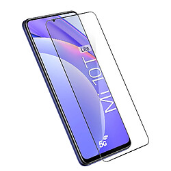 Avizar Film Xiaomi Mi 10T Lite Verre Trempé Anti-trace Transparent Contour noir