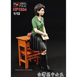 Hobby Fan Figurine Mignature Taiwan High School Girl