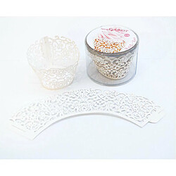 Scrapcooking 12 Contours pour cupcakes - Dentelle