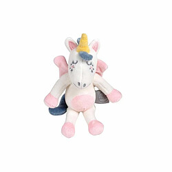 Paris Prix Peluche pour Bébé Anémone la Licorne 24cm Rose