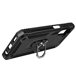 Avizar Coque pour Samsung Galaxy A15 5G Hybride Bague Support Magnétique Noir