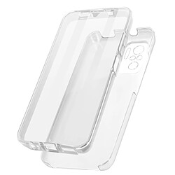 Avizar Coque Redmi Note 10 et Note 10s Arrière Rigide Avant Souple transparent