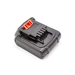 Batterie Li-ion vhbw 2000mAh (14.4V) pour outils Black & Decker SSL20SB, SSL20SB-2. Remplace: BL1114, BL1314, BL1514, LB16.