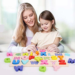 Acheter Universal Puzzles, chiffres, jouets en bois, apprentissage précoce, puzzles, lettres, chiffres, puzzles, éducation préscolaire, jouets pour bébés, enfants.