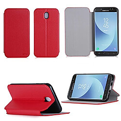 Etui luxe Nokia 5 4G rouge Slim Style Cuir avec stand - Housse coque de protection Nokia5 smartphone 2017 / 2018 - Accessoires pochette XEPTIO case