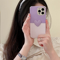 Avis GUPBOO Étui pour iPhone13 chaîne de perles pour femmes couture coque de téléphone portable créative d'amour en trois dimensions