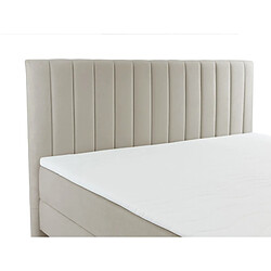 Acheter Bestmobilier Maria - lit boxspring - 160x200 - en velours - coffres et surmatelas inclus