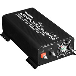 Tectake Convertisseur 12V 220/230V Sinusoïdale - Onduleur