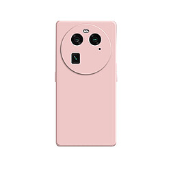 PHONECARE Coque Silicone Liquide pour Oppo Find X6 - Rose