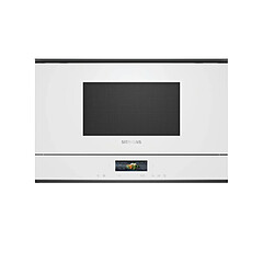 Micro-ondes encastrable 21l 900w blanc - BF722L1W1 - SIEMENS 