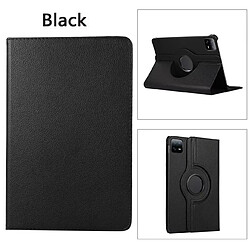 Housse Cover Etui protection pour Xiaomi Pad 6S Pro 12.4 pouces rotative 360 degrés noire - Pochette XEPTIO