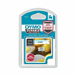 Ruban de transfert thermique Dymo 12 x 5,5 mm Noir Blanc (6 Unités)