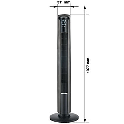 Avis Ventilateur colonne avec télécommande 45W Blaupunkt AFT801