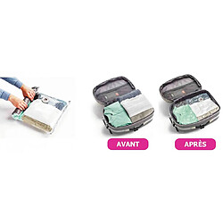 Avis Kit de rangement Range Max - Venteo - Gris - Adulte - Solution d'économie de place, enrouler le sac pour que l'air s'échappe