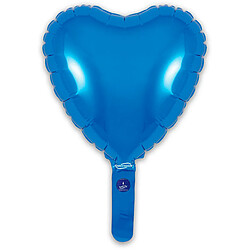 Ballon Coeur Bleu 23cm