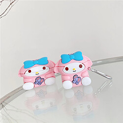 Avis GUPBOO Airpods Coque Housse Étui Protecteur Compatible pour AirPods 3-Jolie fille mélodie Bowknot