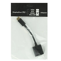 Acheter Wewoo Port d'affichage mâle vers HDMI Câble adaptateur femelle, Longueur: 20cm