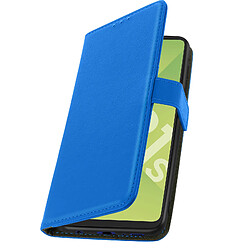 Avizar Housse Samsung Galaxy A21s Étui Folio Porte-carte Fonction Support Vidéo Bleu