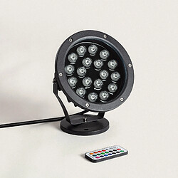 Ledkia Spot Extérieur LED 18W RGB Colmar RGB