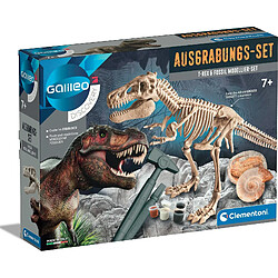 Avis Clementoni Ausgrabungs-Set T-Rex & Fossil Modellier-Set, Experimentierkasten