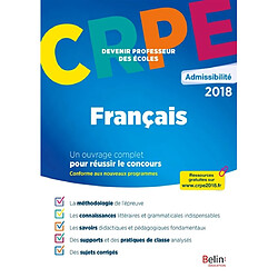 CRPE admissibilité 2018 : français - Occasion