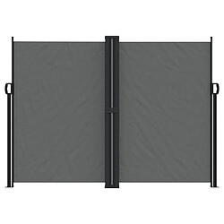 Avis Maison Chic Auvent latéral rétractable | Store latéral | Brise-vue latéral anthracite 180x600 cm -GKD30109