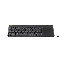 Logitech Wireless Touch Keyboard K400 Plus clavier RF sans fil QWERTZ Suisse Noir