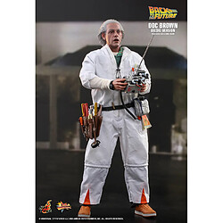 Avis Hot Toys Retour vers le futur - Figurine Movie Masterpiece 1/6 Doc Brown (Deluxe Version) 30 cm